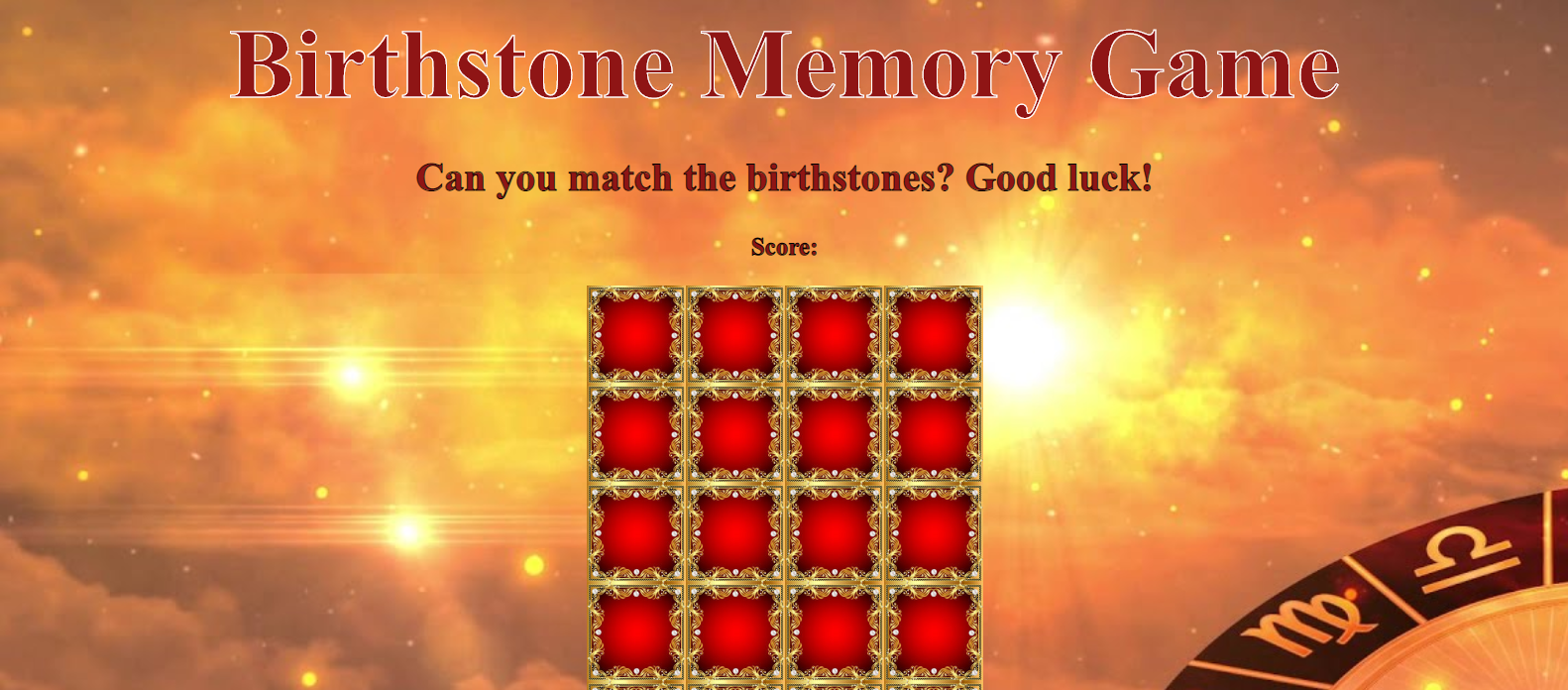 Memory Game